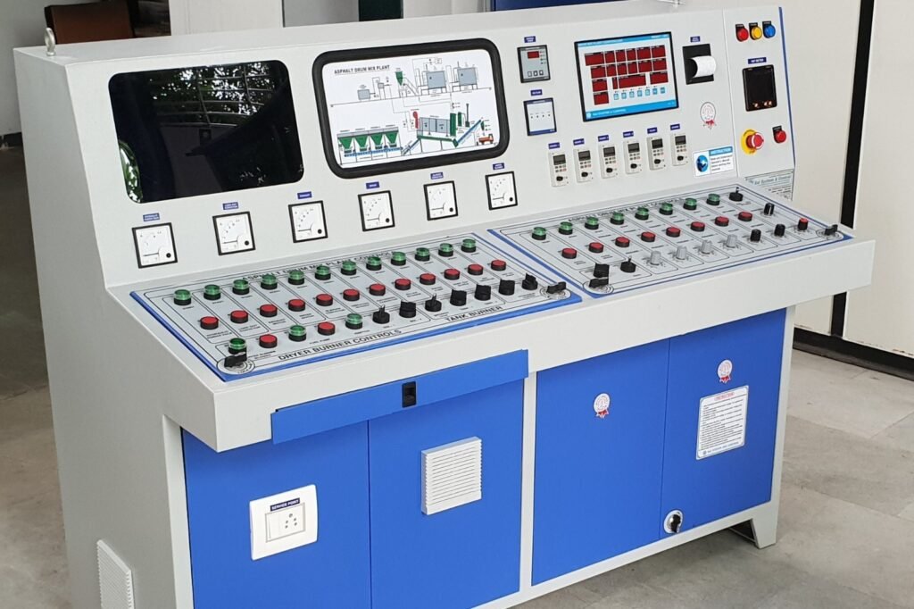 Asphalt Drum Mix Plant Control Panel